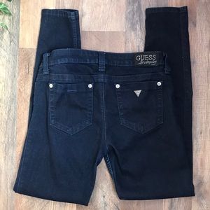 Guess Dark Wash Power Skinny Jeans Size 30